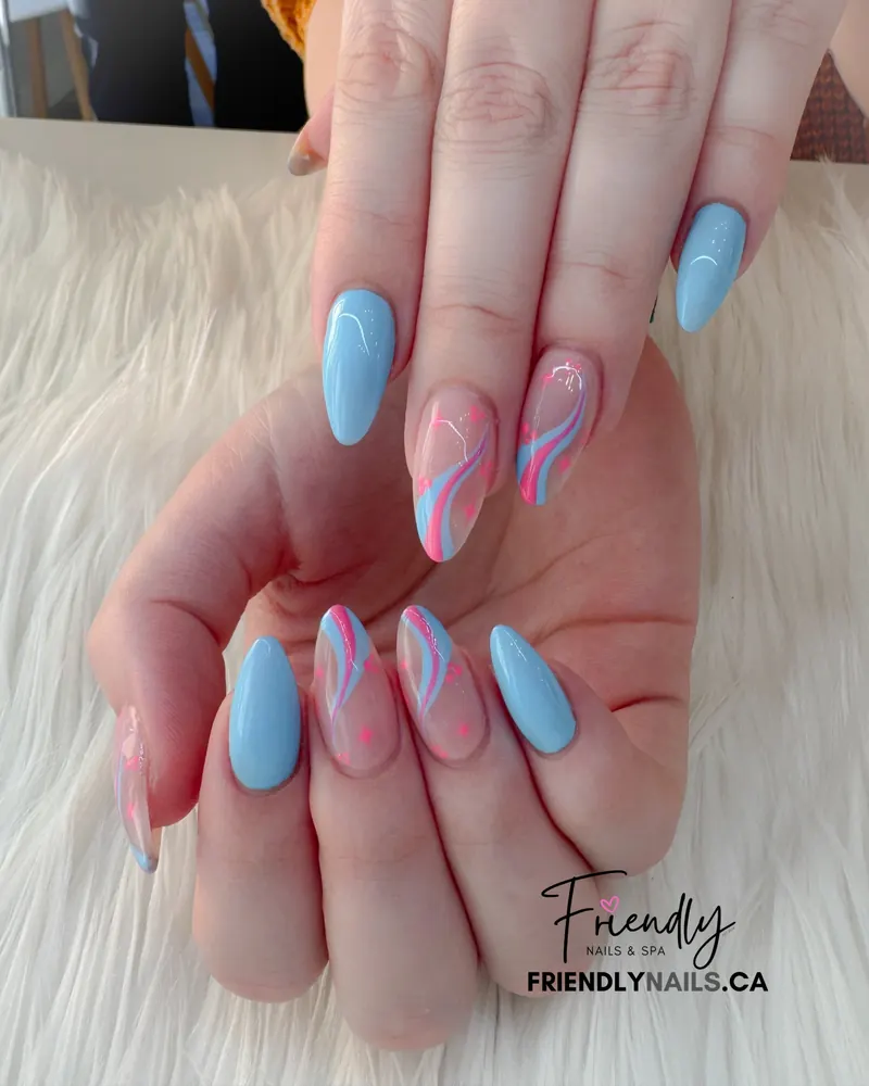 Nail Art nail design by Friendly Nails
